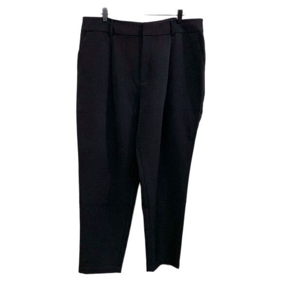 INC INTERNATIONAL CONCEPT Slacks Women’s XL Black High Waist Tapered Leg. - Picture 2 of 16
